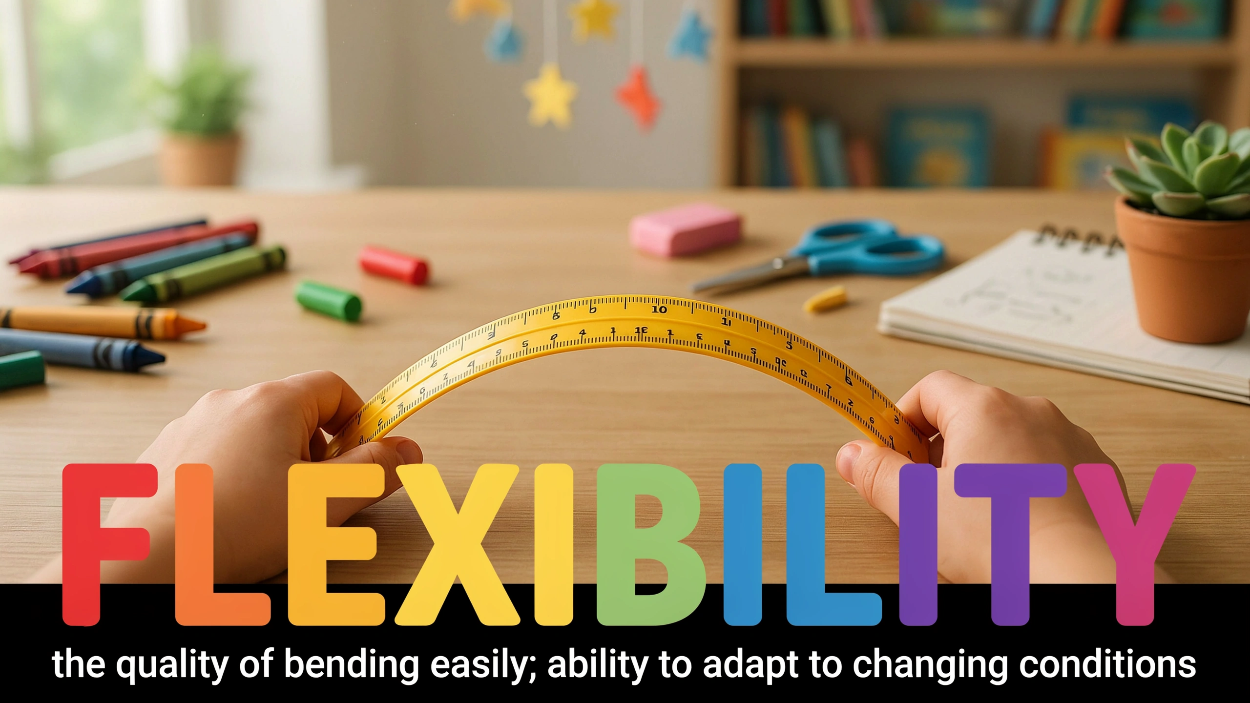 English Illustration for flexibility
